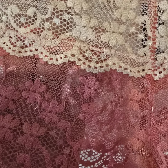 Two-tone pink panty by Black Fuchsia size large. - Picture 3 of 4